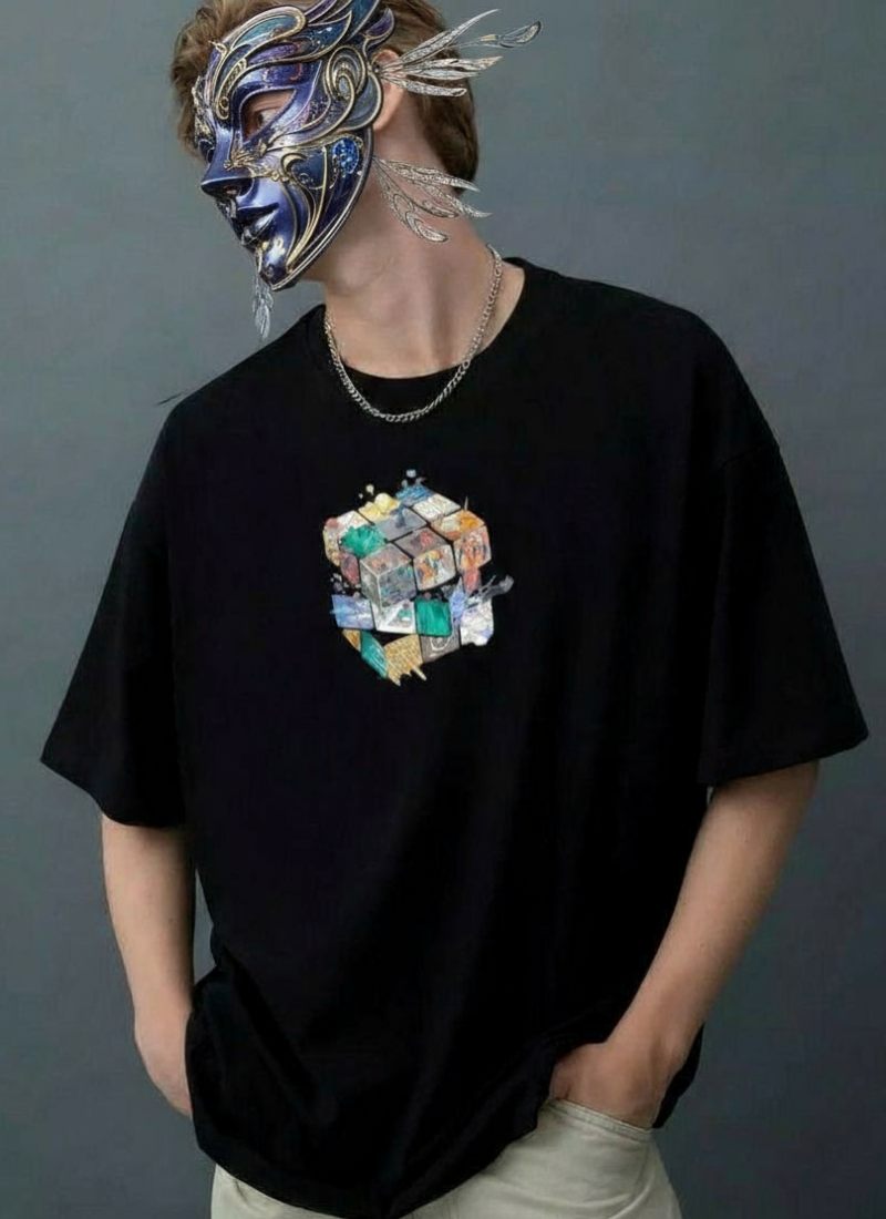 Dimensional Cube: Universe Unfolded Tee