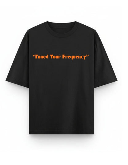 Unisex Terry Oversized Tuned Your Frequency – Signature Universe Edition Tee